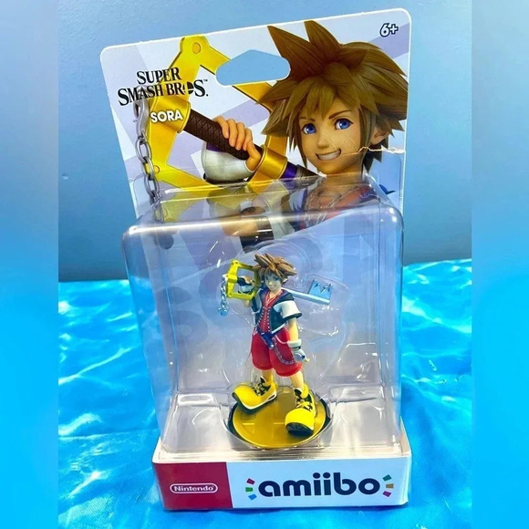 Kingdom Hearts - Super Smash Bros. - Sora Amiibo - BNIB - Picture 1 of 6